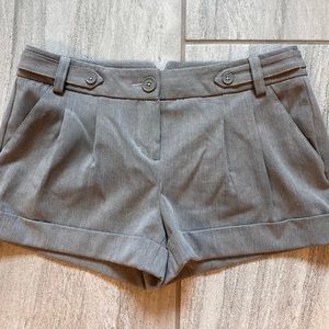 Gray Express shorts. Size 4